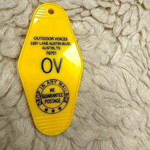 Outdoor Voices Keychain